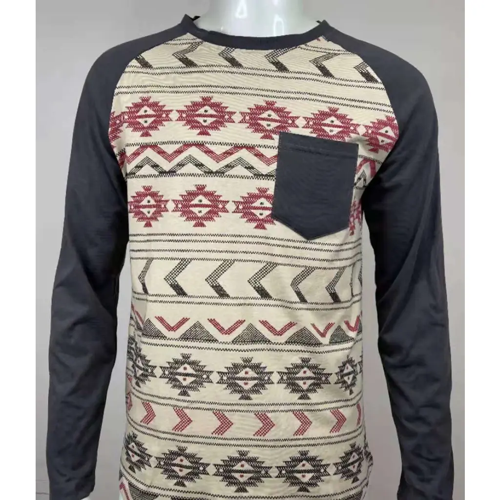 HANZO Men Long Sleev-1