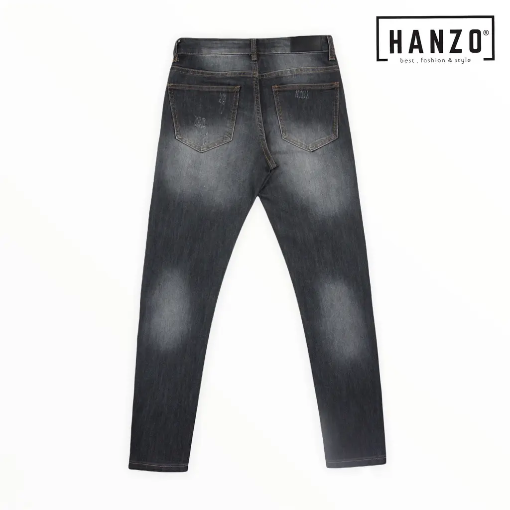HANZO Men Ripped Ski-2