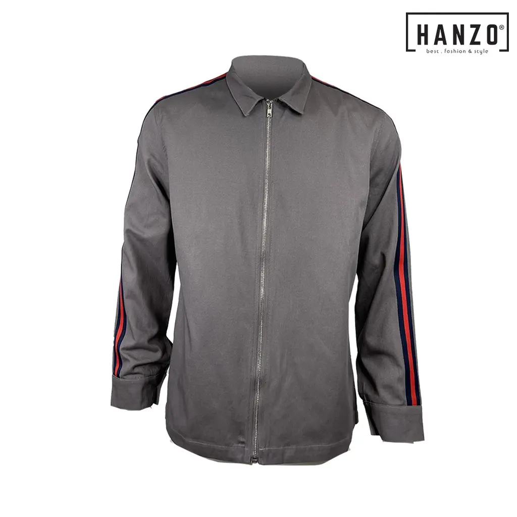 HANZO Men Casual Zip-1