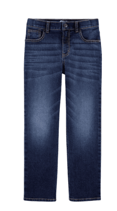 Classic Jeans In Rail Tie True Blue Wash