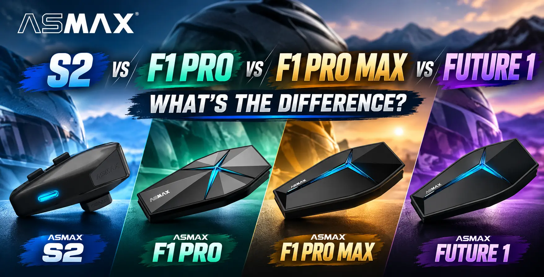 ASMAX S2 vs F1 Pro v