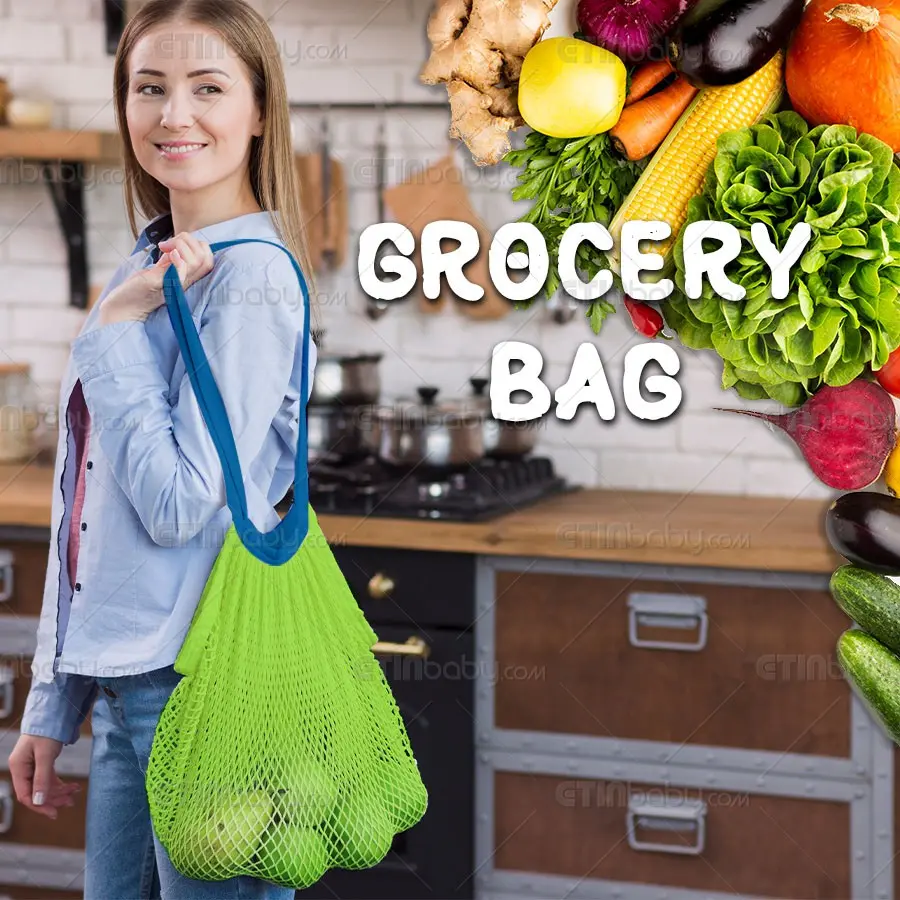 Mesh Grocery Bag Bea