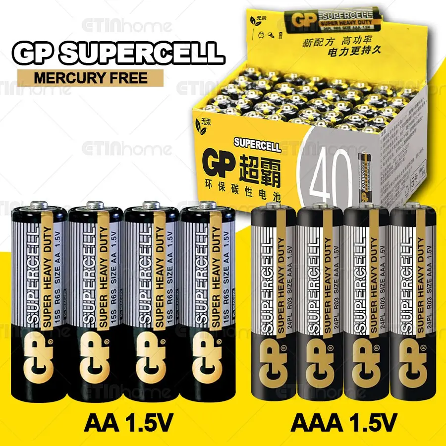 GP BATTERY AAA / AA