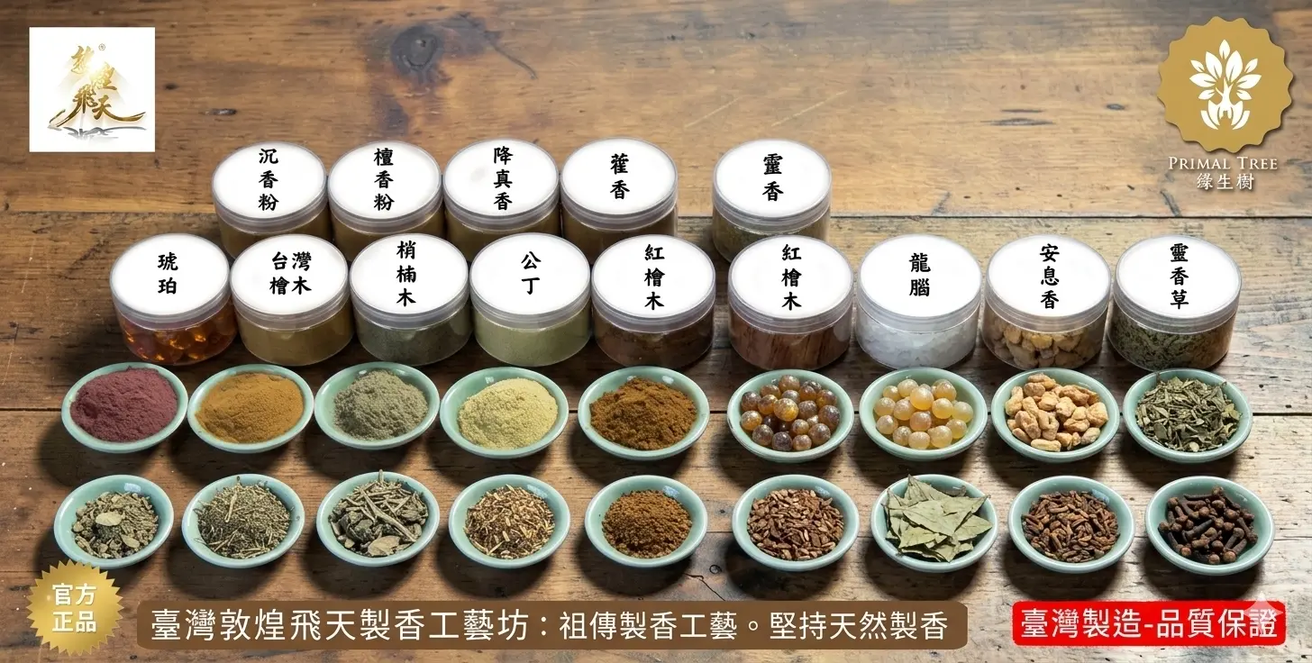 立香製香過程