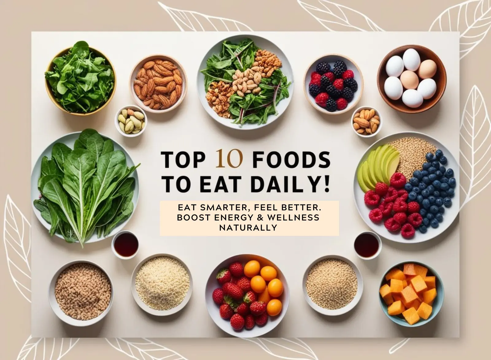 Top 10 Foods You Should Eat Daily for a Healthier Life | Fresh Bulk ...