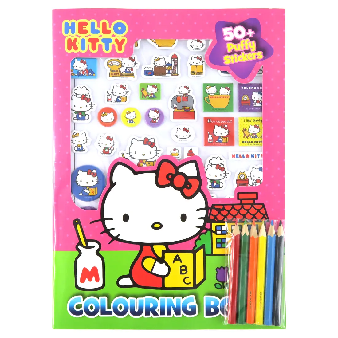 Hello Kitty Coloring-1