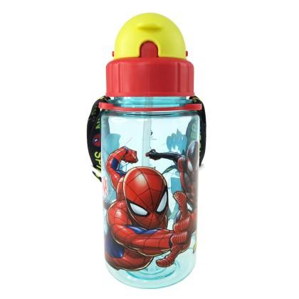 Stor Spiderman Tritan 620Ml Water Bottle Multicolor