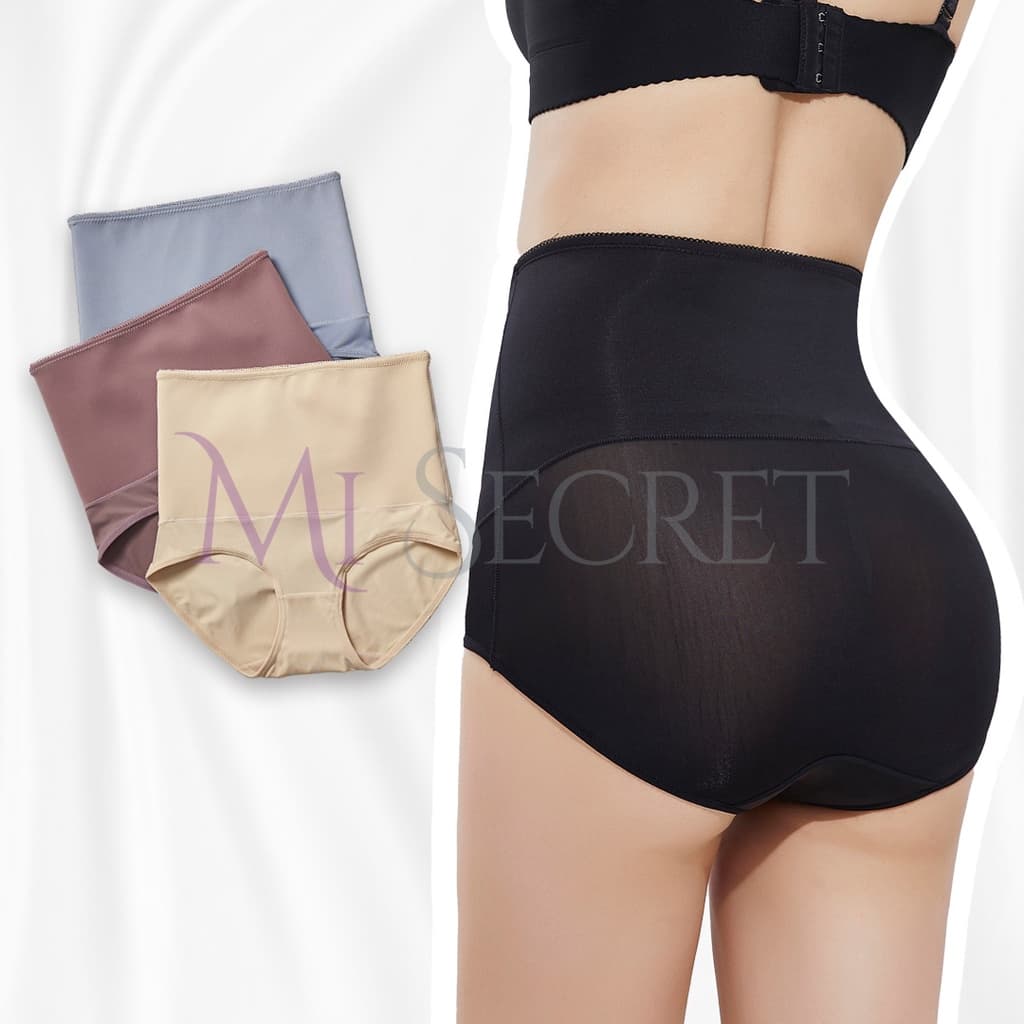 Free Size Seluar Dalam Wanita Women Spender Celana Panties Shapewear  Underwear panties Seamless Cotton Slimming 女 內褲