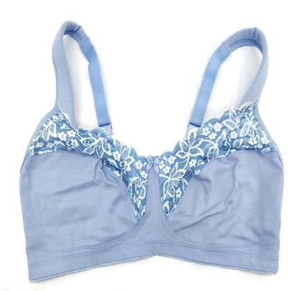 Vintage New With Tags Maidenform Seamless Foam Cup Full Figure Underwire  Bra Baby Blue 42DD 