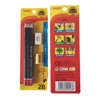 STABILO X-shock 2B Pencil (Tri Grip)