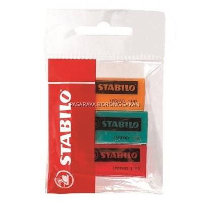 Rubber Eraser STABILO Legend & Legacy Plastic Eraser Pack of 6