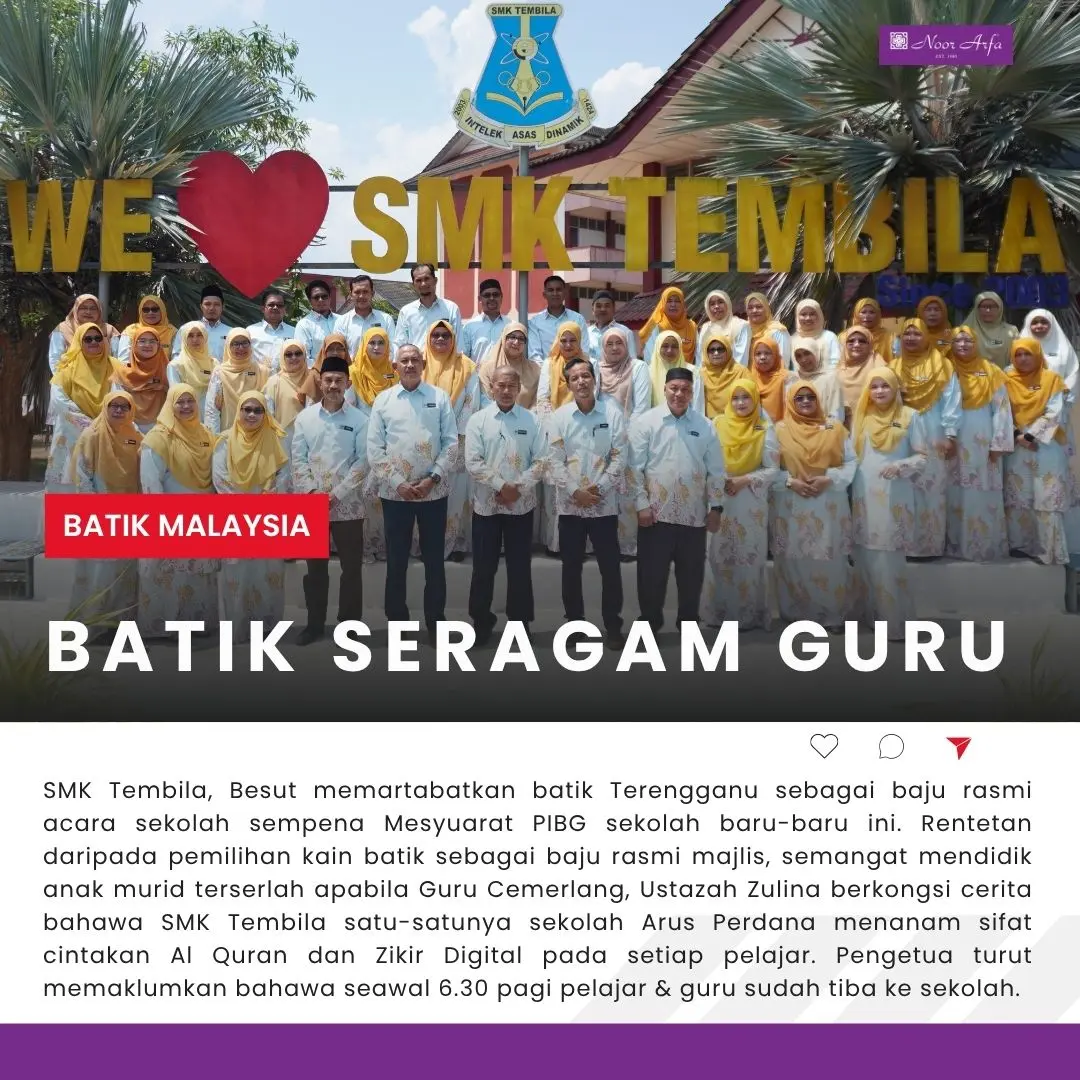 BATIK SERAGAM GURU
