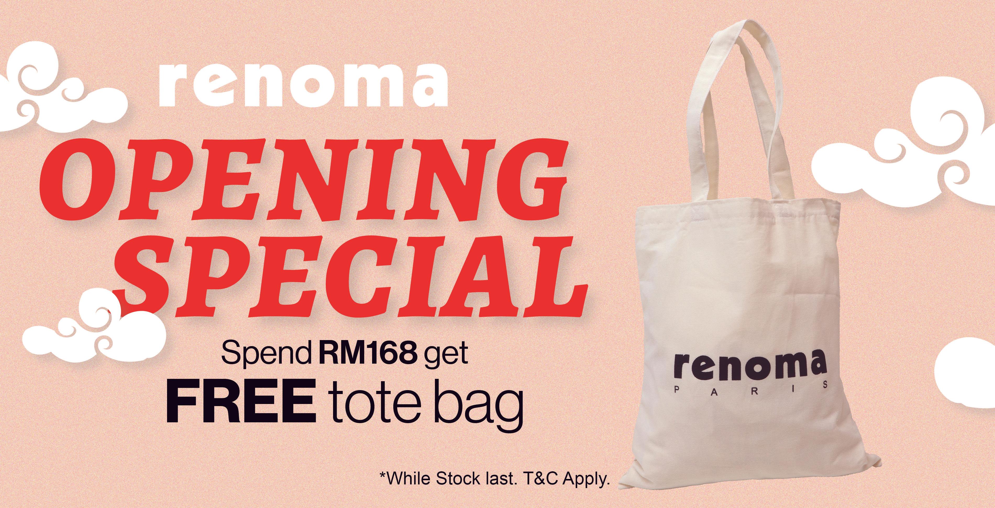 Renoma store bag malaysia