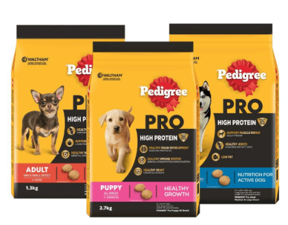 Pedigree Pro High Protein Dry Dog Food Chicken Lamb Season