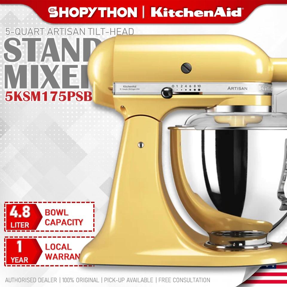 5-Qt Artisan Stand Mixer (Majestic Yellow), KitchenAid