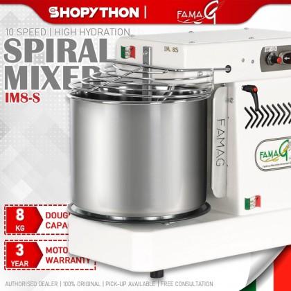  Famag IM-8S Spiral Dough Mixer, Arctic White: Home & Kitchen