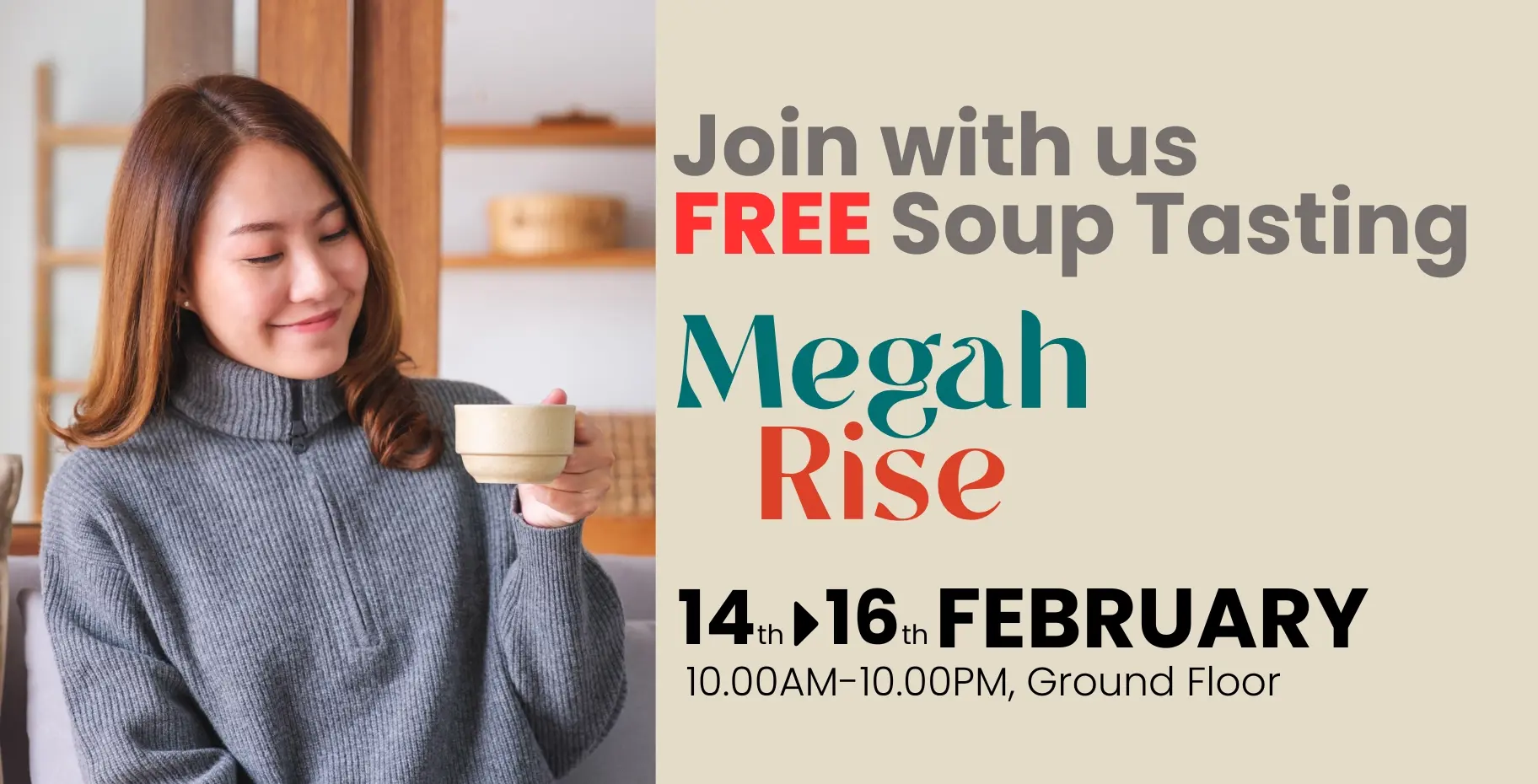 Join us at Megah Ris