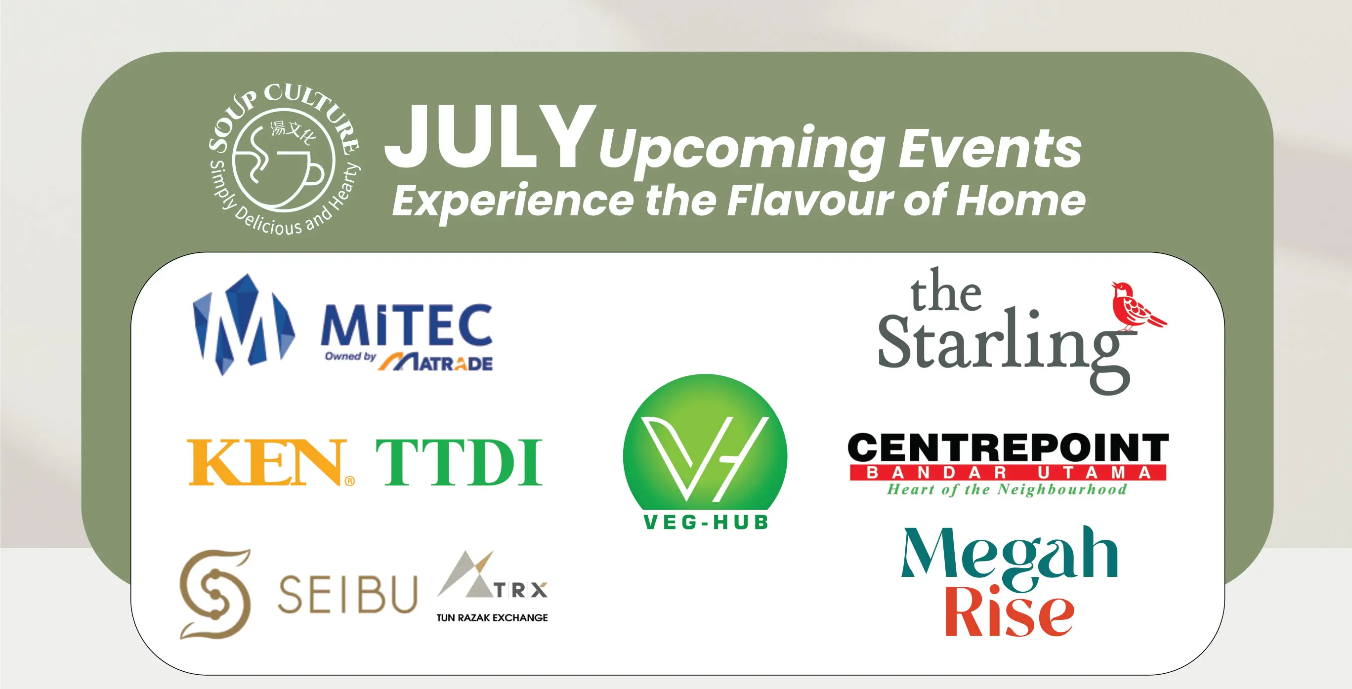 July Upcoming Events