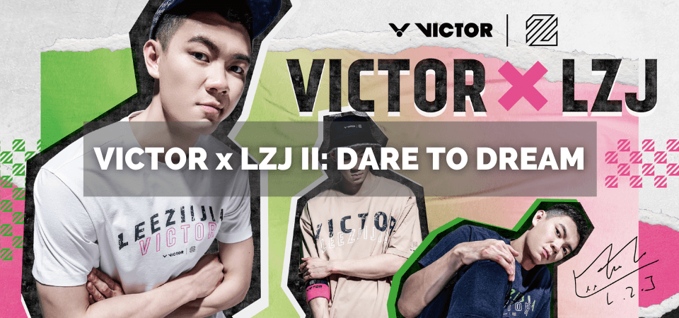 VICTOR公式限定LZJ選手モデル マレーシア代表 ノースリーブ選手支給