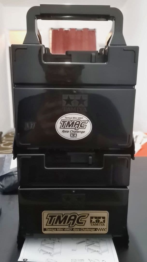 ミニ四駆　ポータブルピット　ブラック　アジアチャレンジ　TMAC 95671 hqdefault.jpg