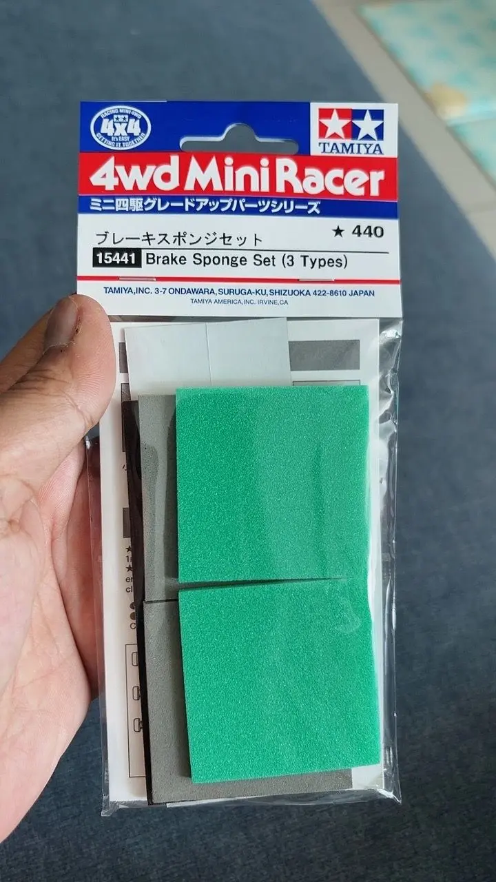 Tamiya #15441 - Brake Sponge Set (3 Types)[15441] | Tamiya