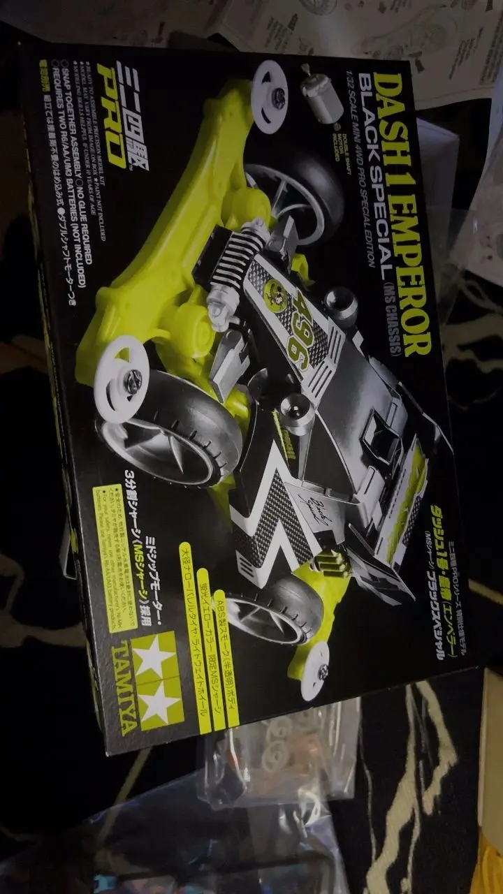 Tamiya Mini 4WD Dash 1 Emperor Black Special (MS Chassis) 95296