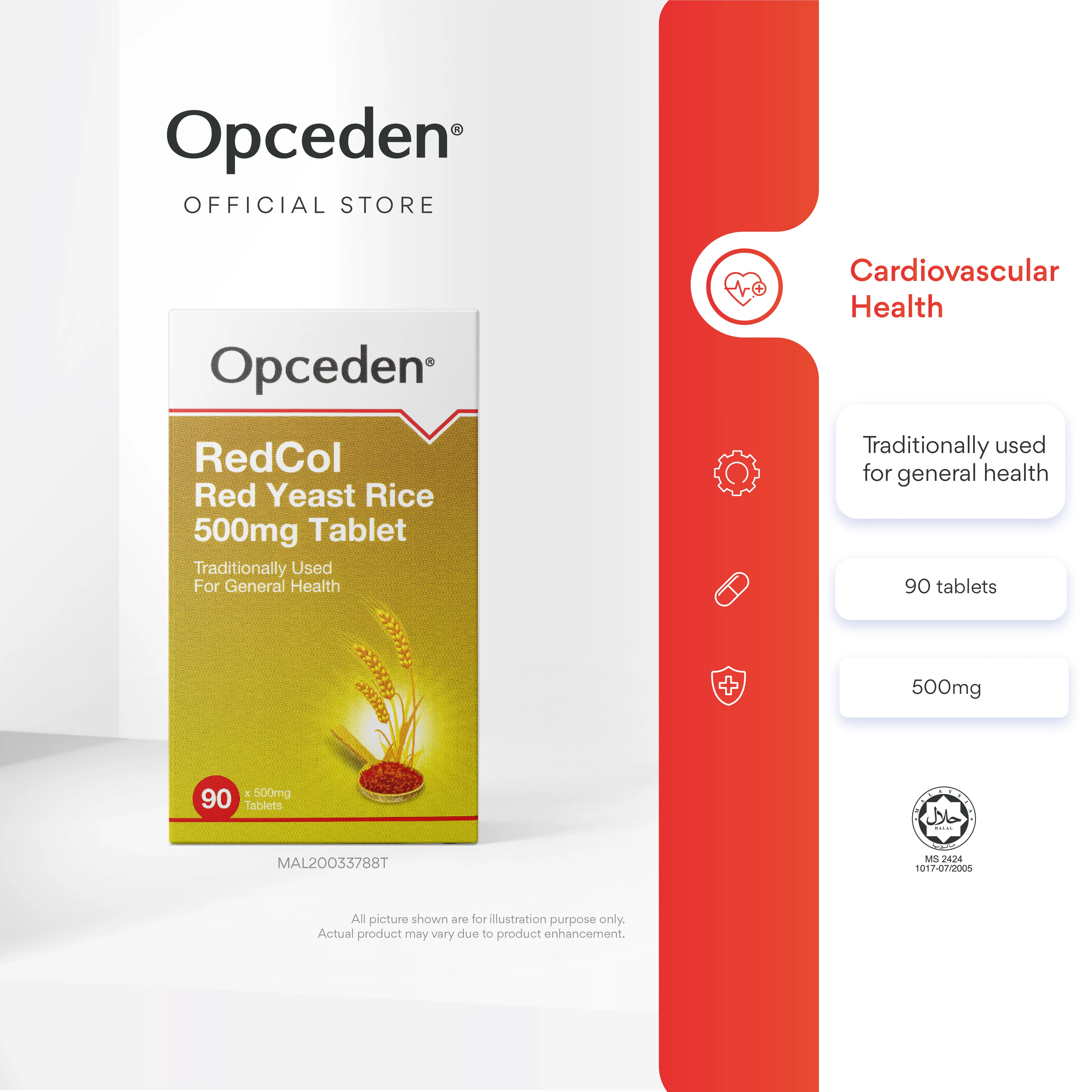 Opceden RedCol Red Y