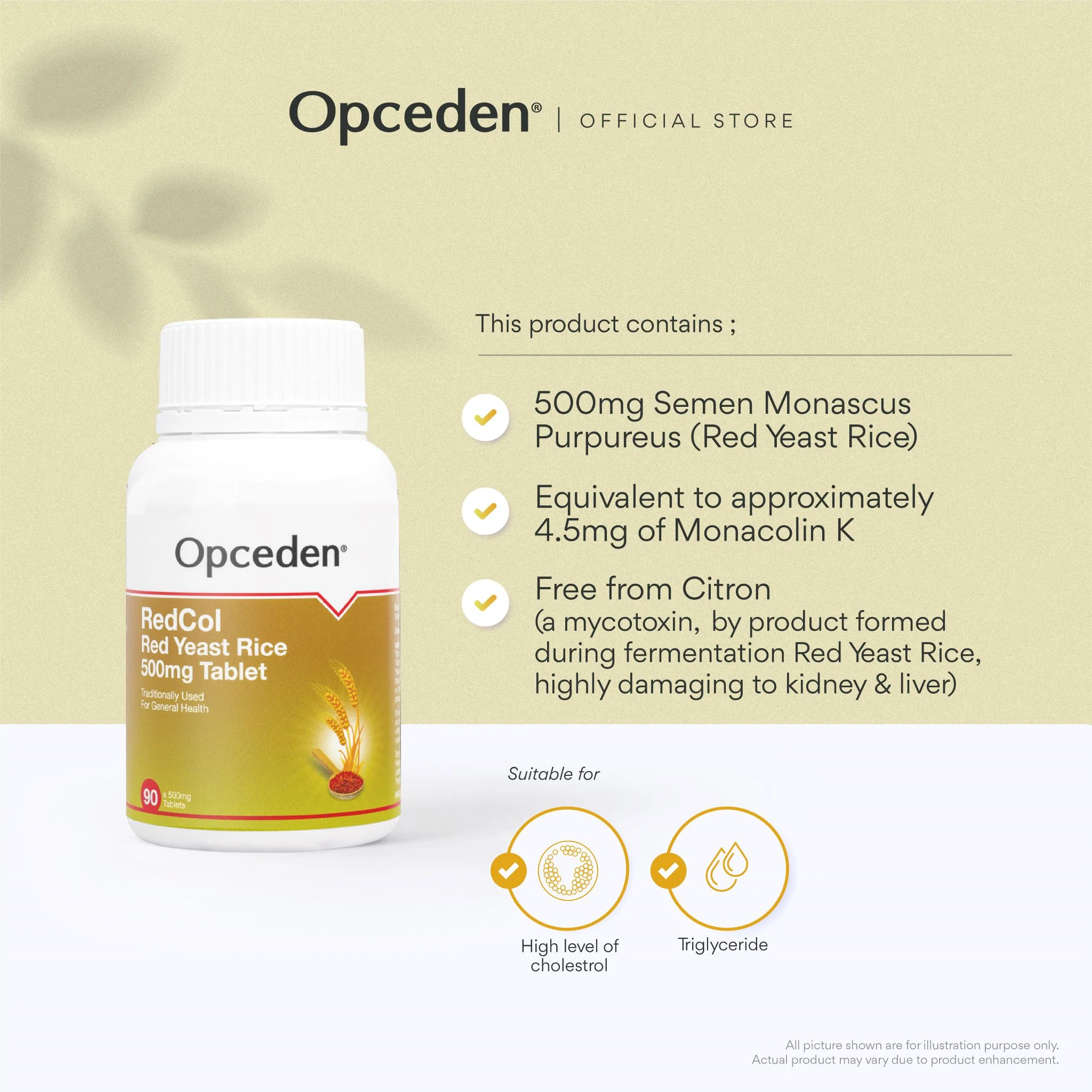 Opceden RedCol Red Y