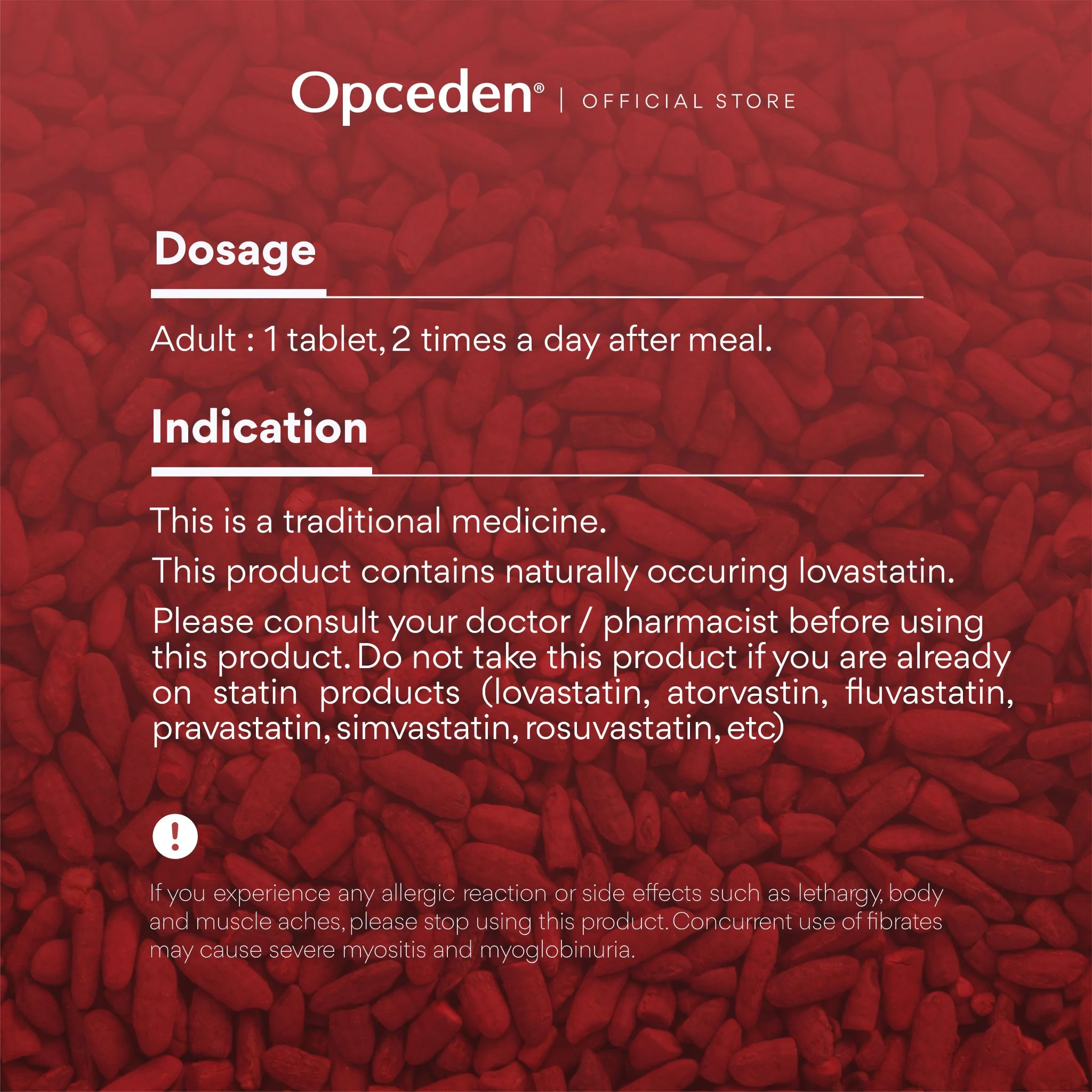 Opceden RedCol Red Y