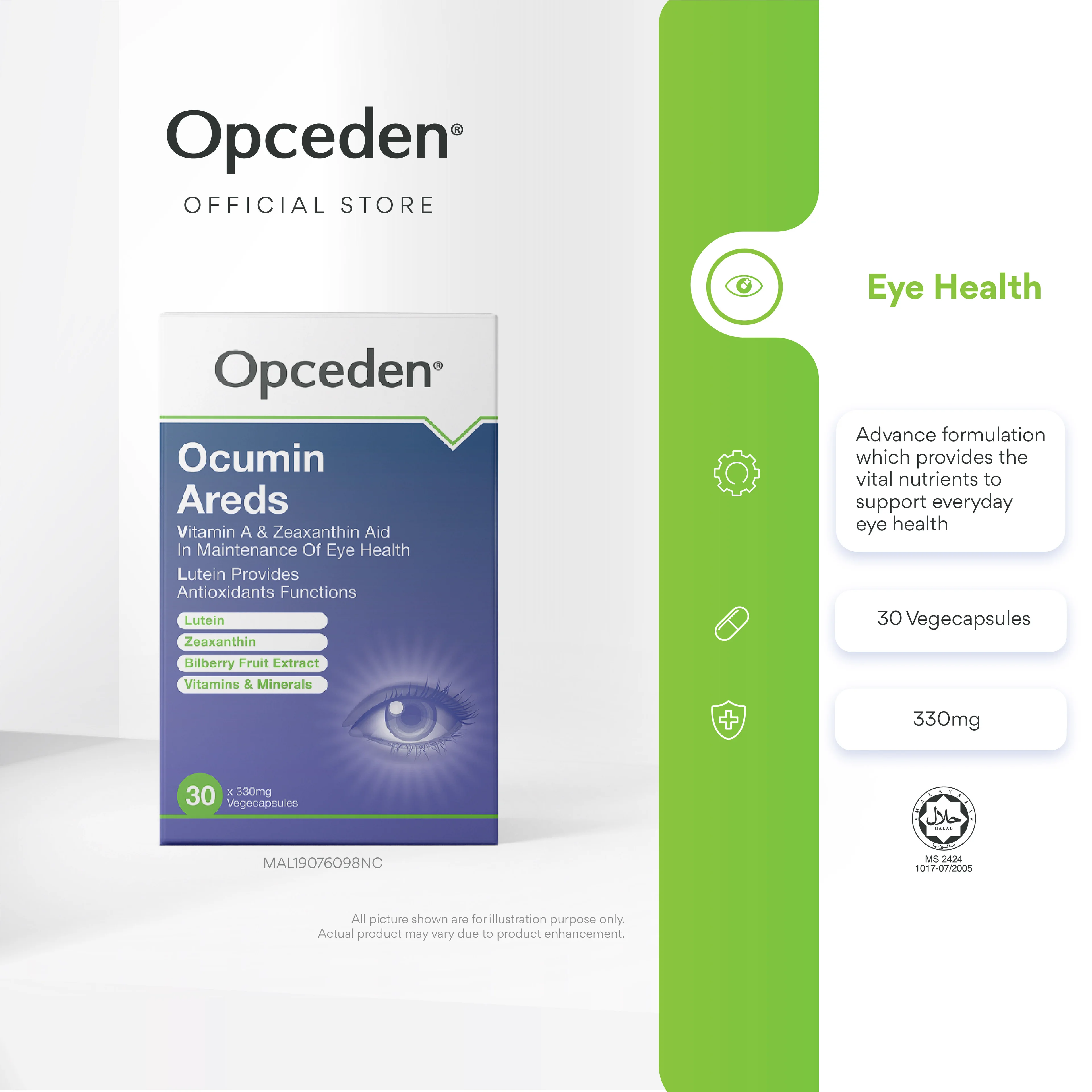 Opceden Ocumin Areds
