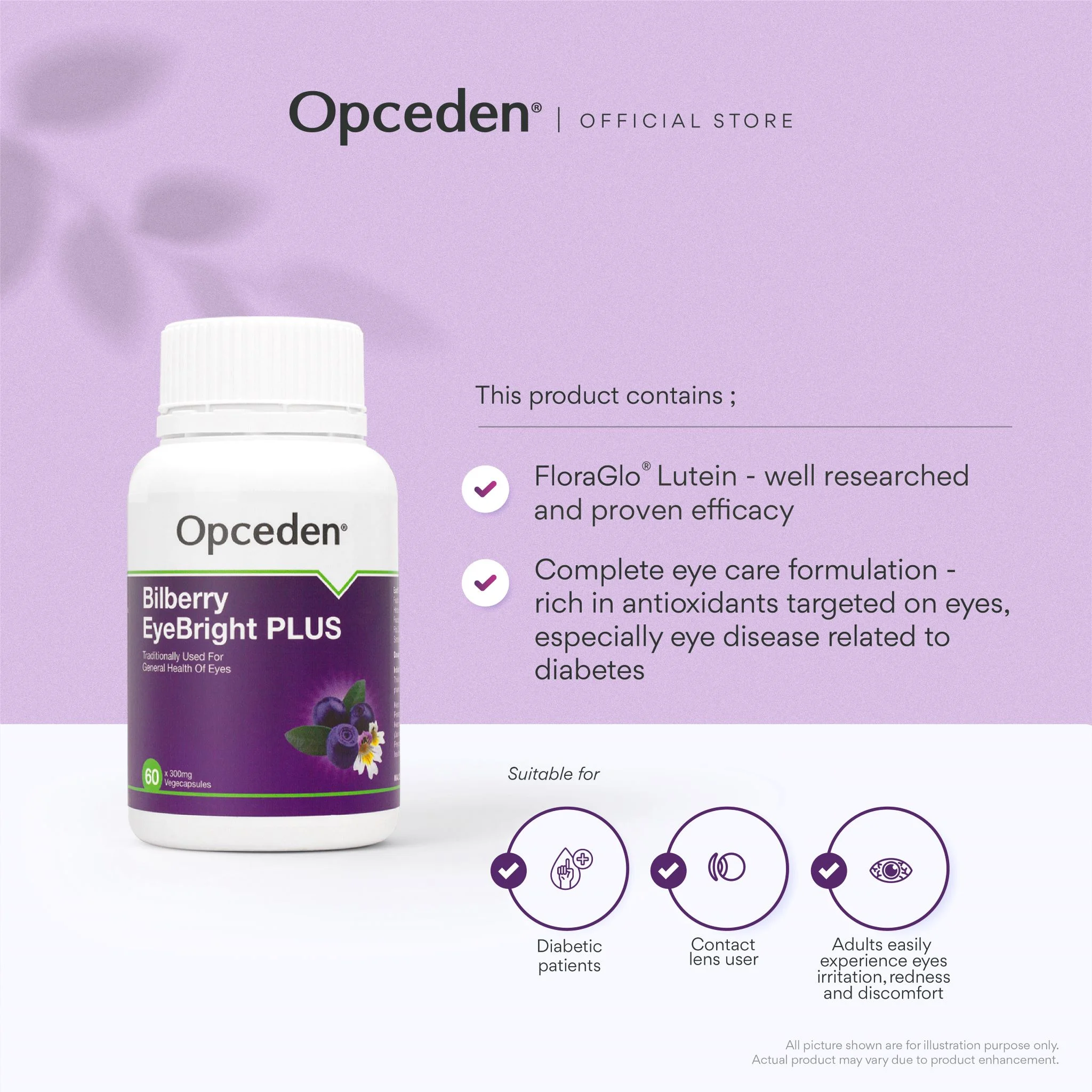 Opceden Bilberry Eye