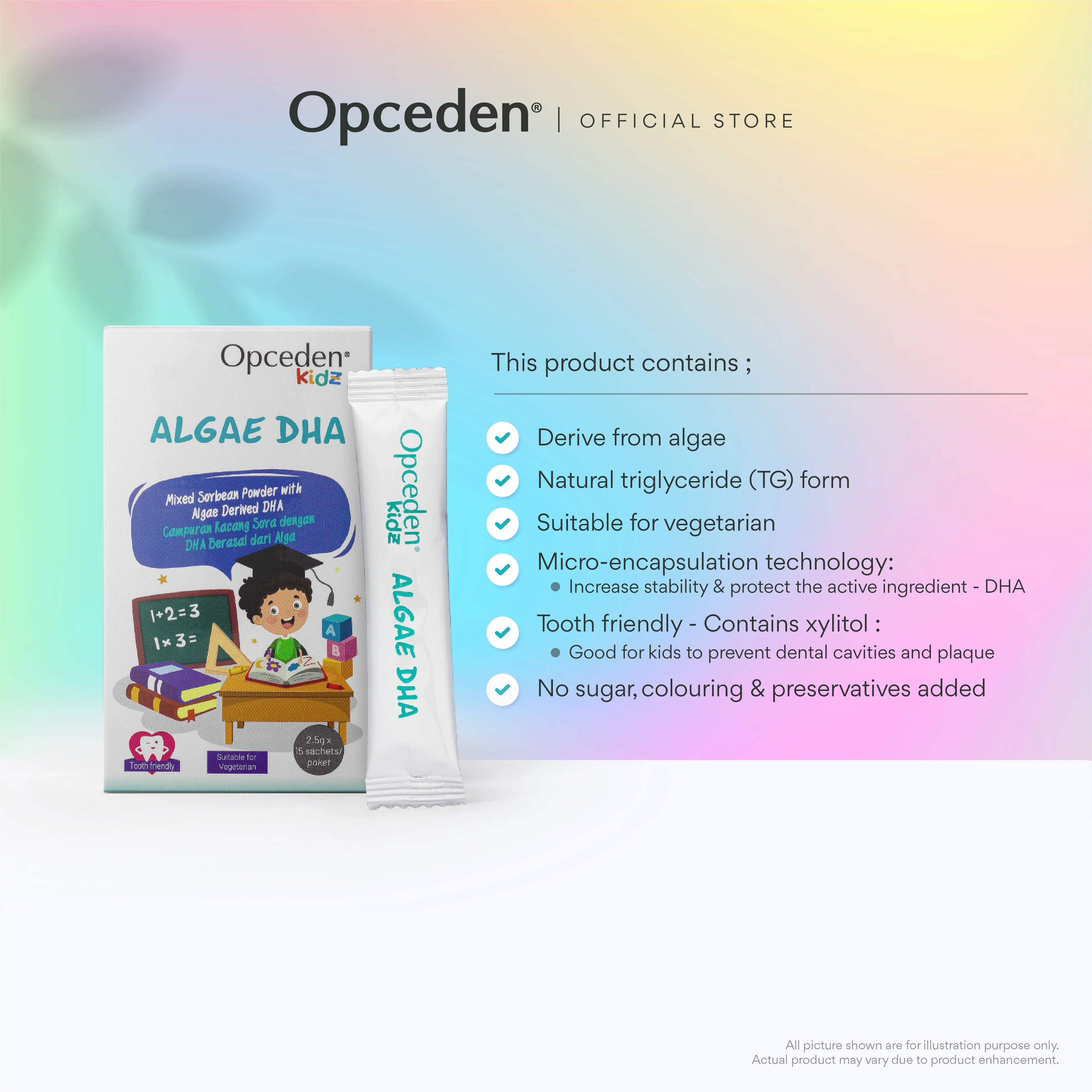 Opceden Kidz Algae D