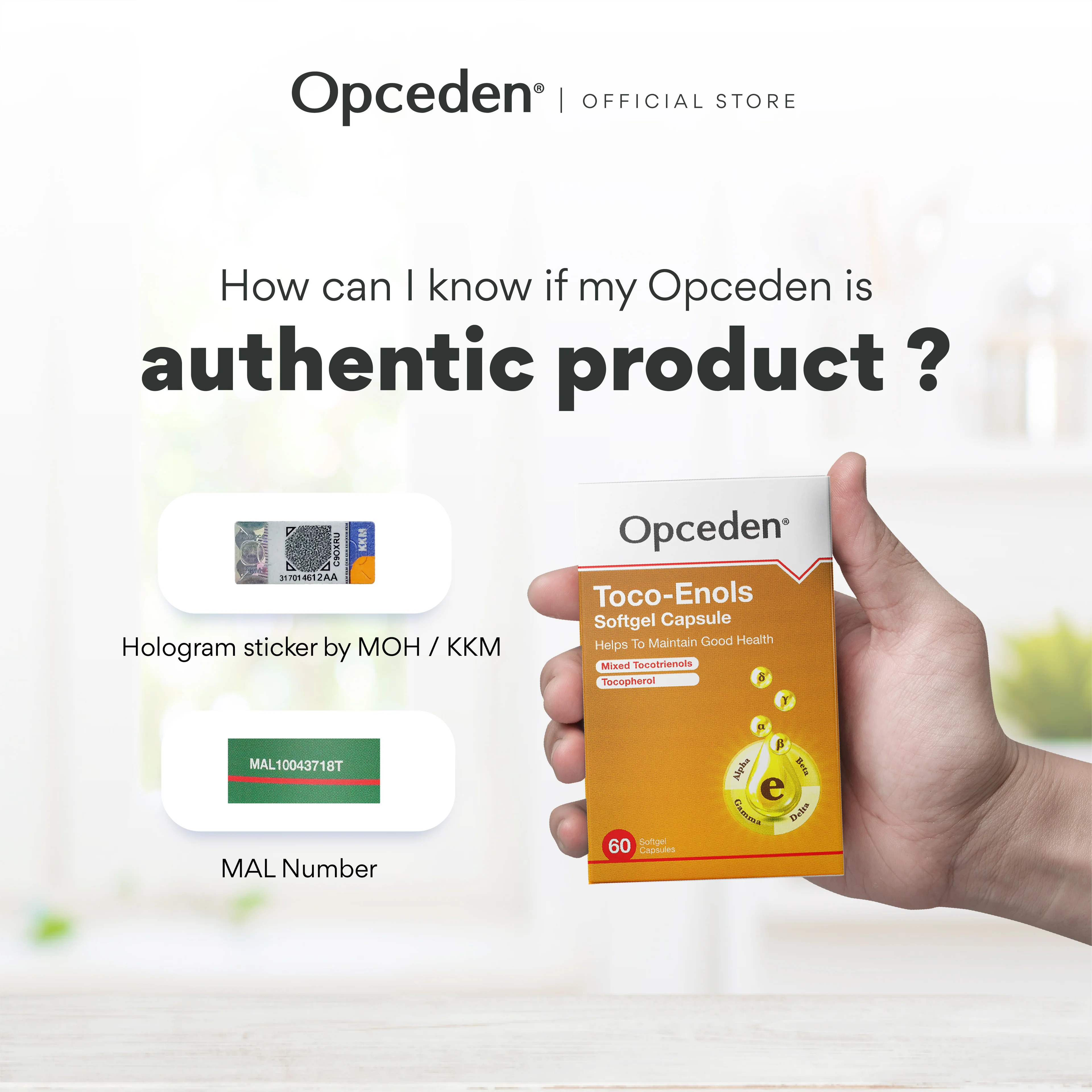 Opceden Toco-Enols (