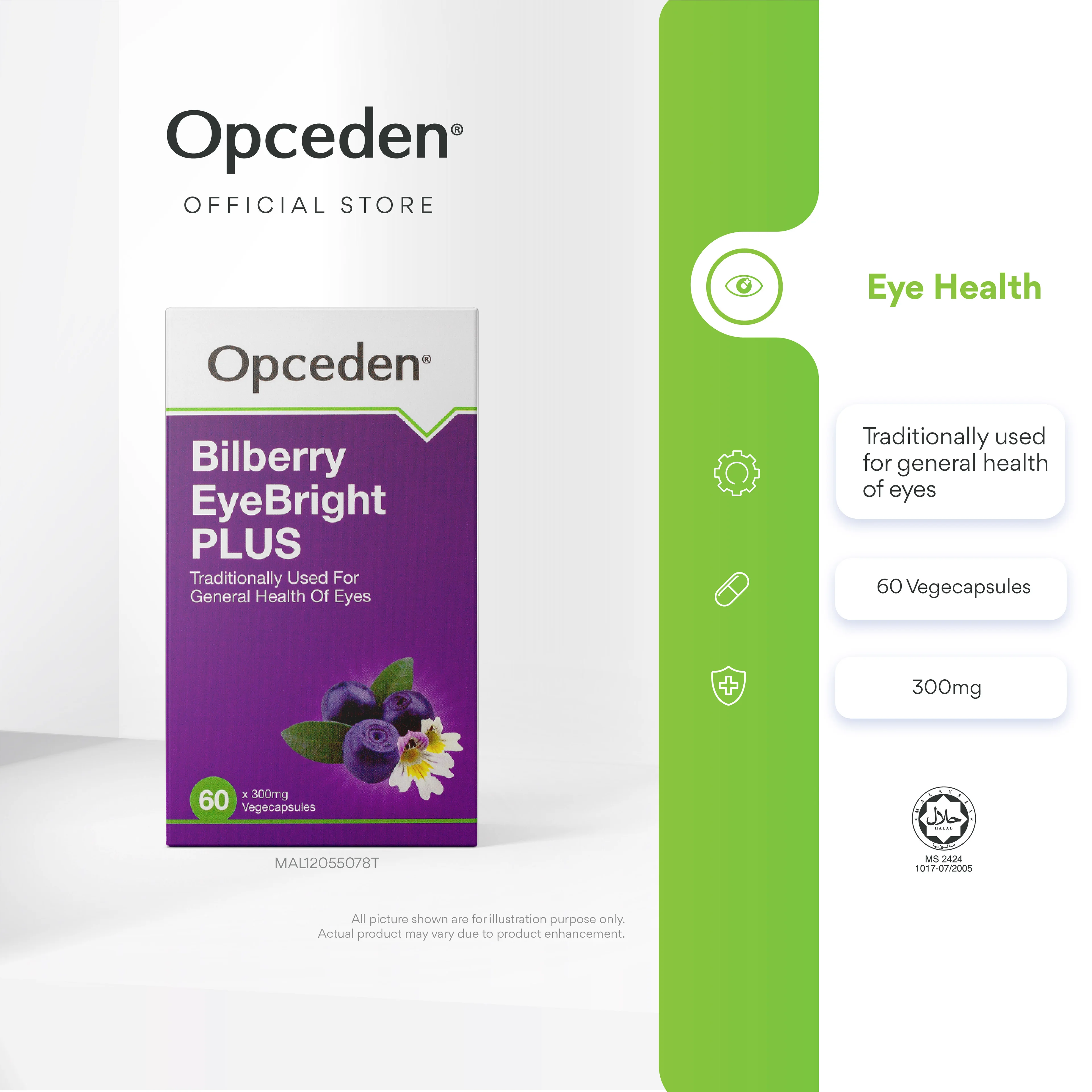 Opceden Bilberry Eye