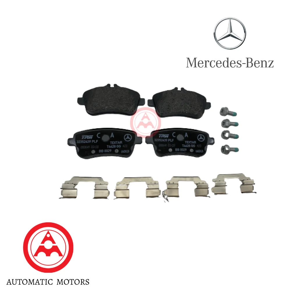 Original Mercedes Benz Rear Brake Pad Set 45Amg-W176 W117 W172-Slk55Amg 0074209020 0064206820 2521501 0074207720