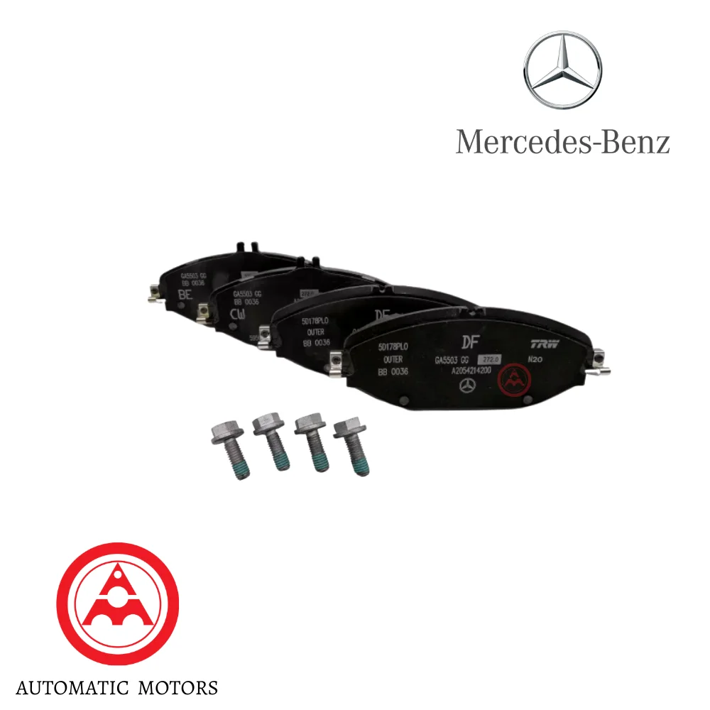 Original Mercedes Benz Front Brake Pad Set W205 W213 W238 W253 0004209300 0084202820 2207601 0252207619