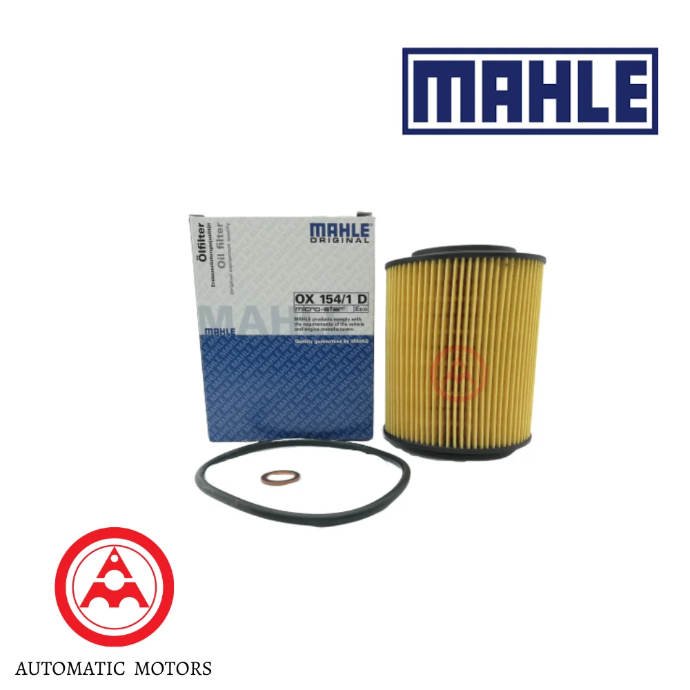 Bmw E36 323iV E39-E46-E60-M52 M54 E60 <05'-525i Mahle Oil Filter 11427512300 OX154/1D