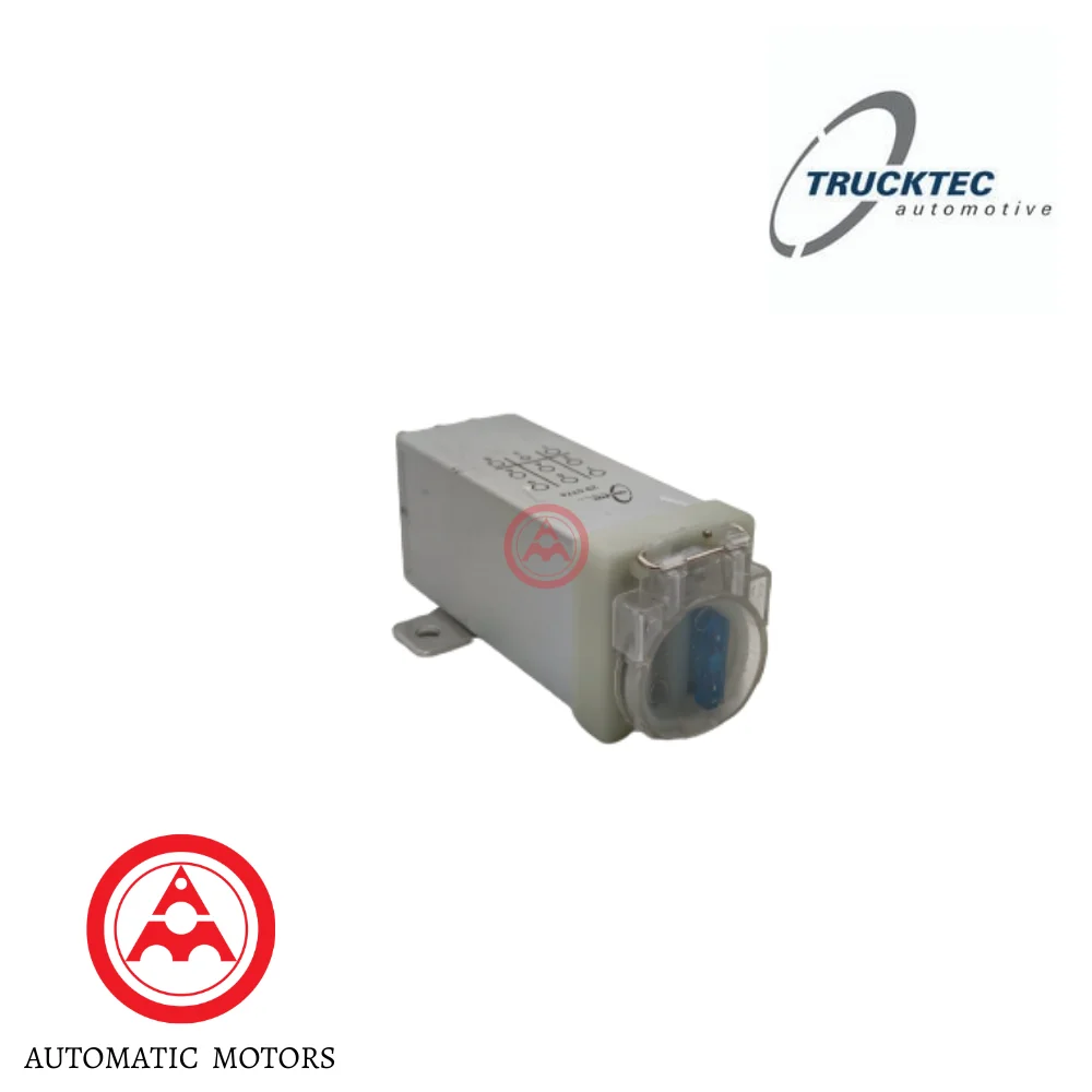 Mercedes Benz Trucktec Over Load Relay W124 E White 8-B-Pin 1-S-Pin 1-15A-Blue Fuse 0005405245