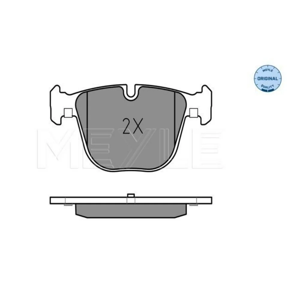 Bmw F07-GT F01 F02 Meyle Rear Brake Pad Set 34216790966 2373101 34216775342 0252373116