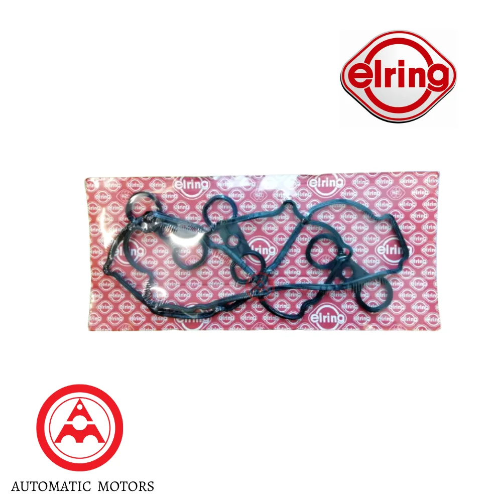 Bmw N52-FE E60-525/5/30i E90-323/5/8/30i E65-730i F10-523/528 Elring Valve Cover Gasket Kit 11127582245 11127559311 1537