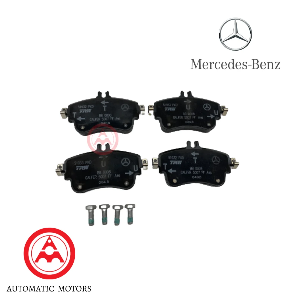 Original Mercedes Benz Front Brake Pad Set W176 W246-180 0004202902 0084200420 0064204820 0252532619