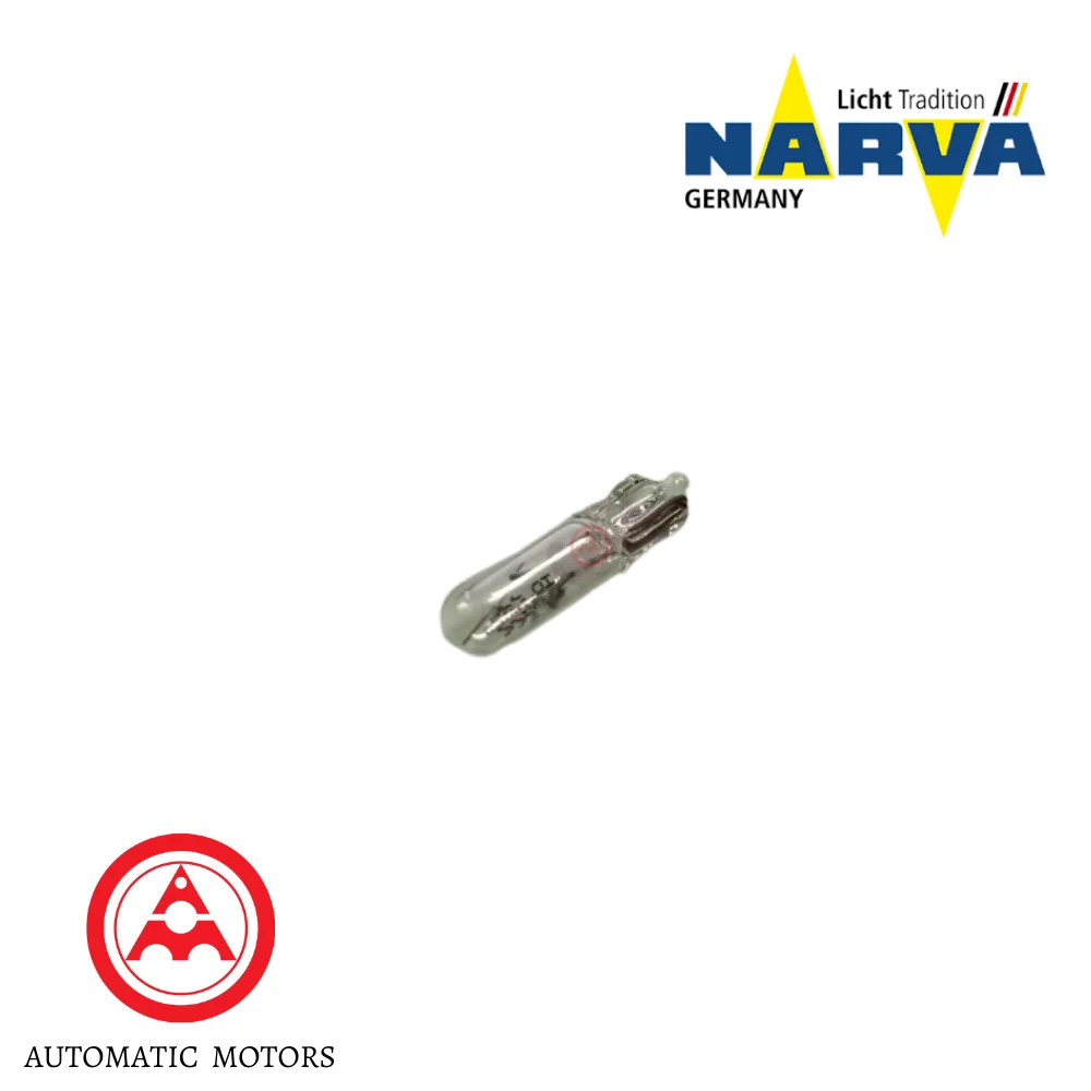 Mercedes Benz NARVA CLEAR SP METER BULB 12V 1.2W W2X4.6d 1601-12V1.2W-C-JAHN 000000001061 17037 4191 0025440194
