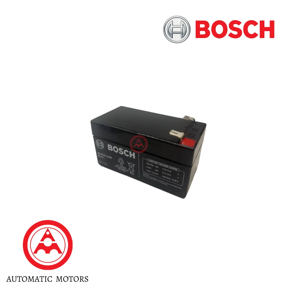 Bosch Mercedes Benz Auxiliary / Backup Battery 12V1 2AH W164 W166 W212 W216 W218 W221 W251 W463 000000004039 0092S67061