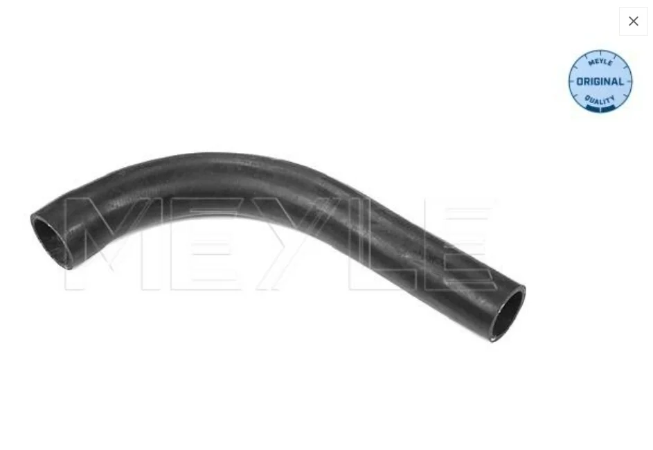 Mercedes Benz Meyle Top Radiator Hose W124 E200/220 1245015882 0195017782
