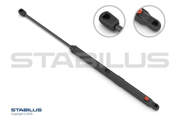 Mercedes Benz Stabilus Front Bonnet Abs L/H W203 W209 Red-Button 2038800429 3477XW