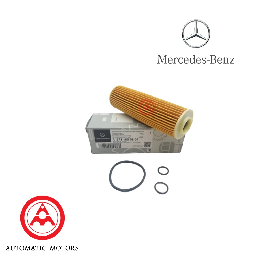 Original Mercedes Benz Oil Filter M271-CGI 2711800409 2711800509 2711800309 2711840425 2711840325 E207HD221 OX183/5D