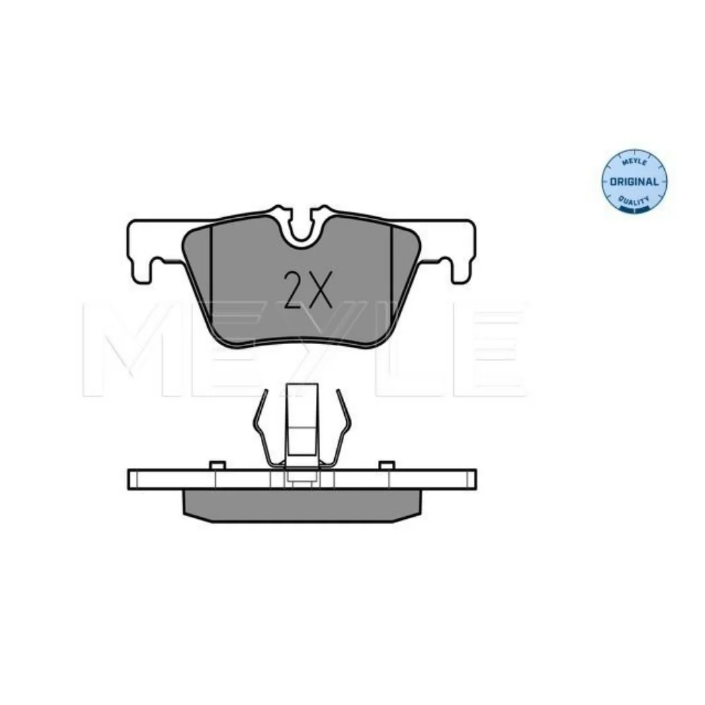 Bmw F30-320 28i F20 116 18 25i F32 420i Meyle Rear Brake Pad Set 34216850569 2530701 34206799809 34206873094 34216873093