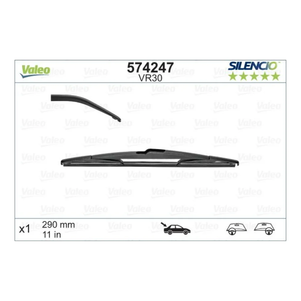 Mercedes Benz Valeo Rear Windscreen Wiper Blade W246 Mini R50 R53 R56 2468201045 574247