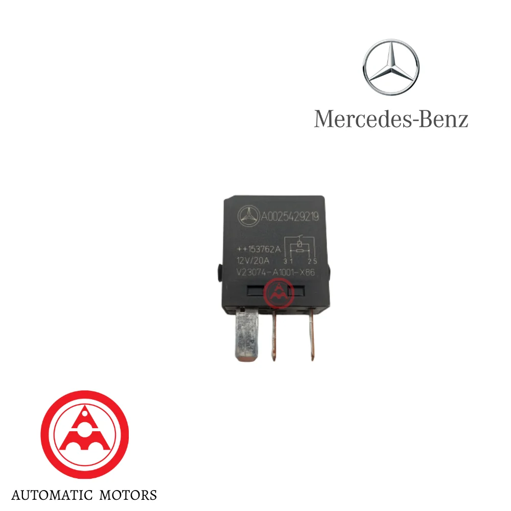 Original Mercedes Benz Relay Horn / Fuel Pump Black W203 0025429219 0025421119 0025428319 4RA00781300 0009827623