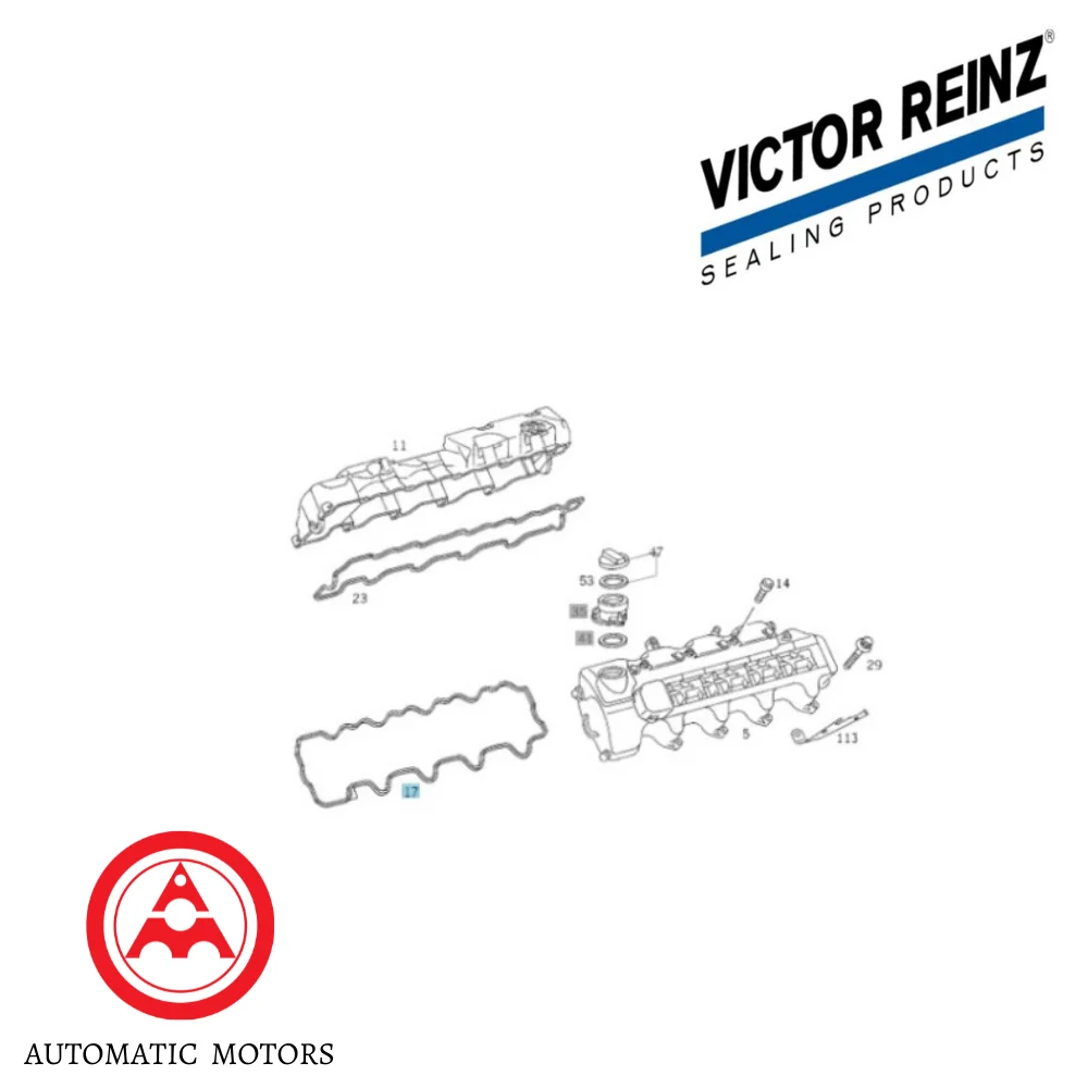 Mercedes Benz Reinz Valve Cover Gasket L/H M113 131960 1130160221 713558100